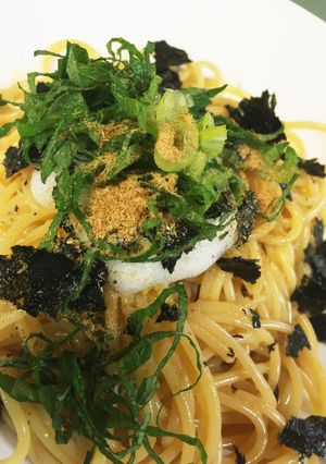 ☆釜玉パスタ☆アレンジ〜-レシピのメイン写真