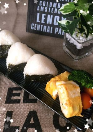 ピクニックお弁当♡ツナマヨおにぎり-レシピのメイン写真