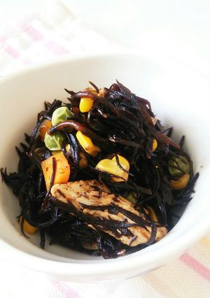 カラフルひじきの煮物-レシピのメイン写真