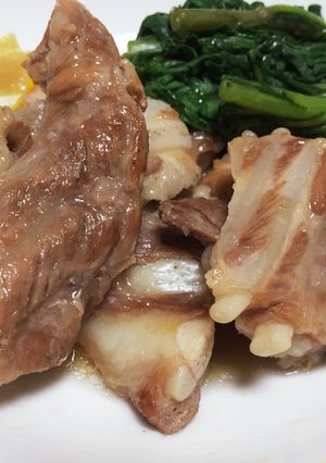 豚バラ軟骨の炊飯器煮込み-レシピのメイン写真