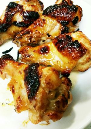 焼き肉のたれで照り照りグリルチキン-レシピのメイン写真