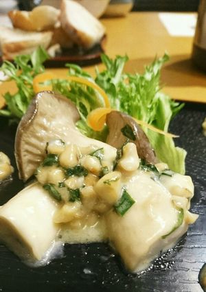 薬膳 潤い エリンギチーズソース-レシピのメイン写真