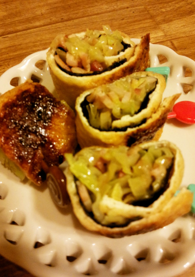 お弁当やおつまみに♡お揚げの野菜巻き-レシピのメイン写真