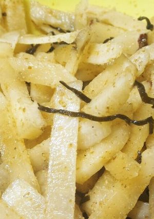 生でヤーコン食べよう！ご飯と食べよう！-レシピのメイン写真