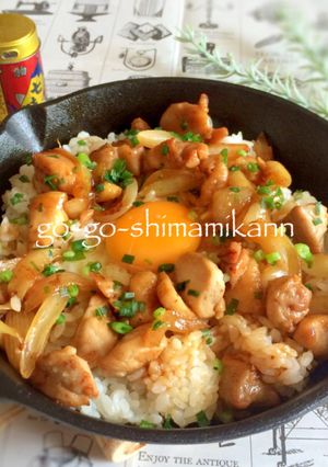 スキレットでNeo親子丼-レシピのメイン写真