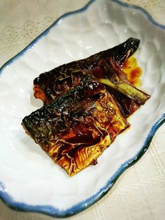 *焼きさばのみそ煮*-レシピのメイン写真