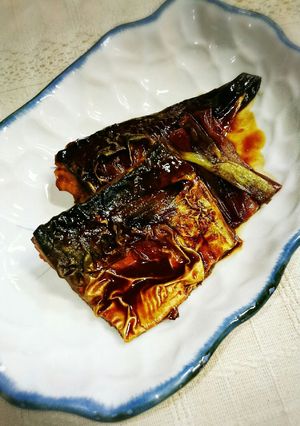*焼きさばのみそ煮*-レシピのメイン写真