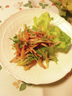 お好きな野菜で☆ごぼうサラダ-レシピのメイン写真