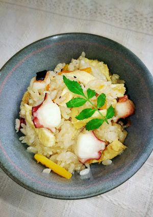 ☆たこの炊き込みご飯☆-レシピのメイン写真