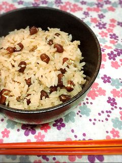 簡単!炊飯器でお赤飯-レシピのメイン写真