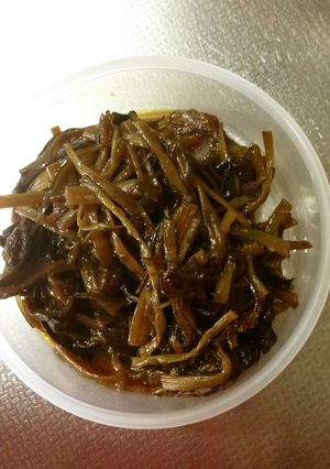 フキの佃煮-レシピのメイン写真