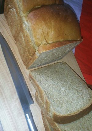 自家製手捏ねカフェオレ食パン-レシピのメイン写真