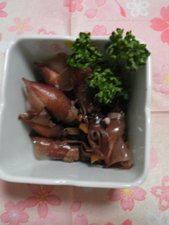 ホタルイカの生姜煮-レシピのメイン写真
