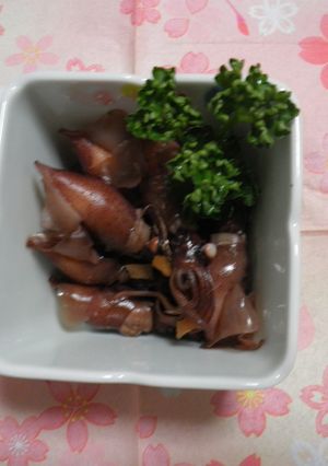 ホタルイカの生姜煮-レシピのメイン写真
