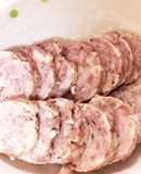 安い小間切れ肉で簡単！自家製豚ハム