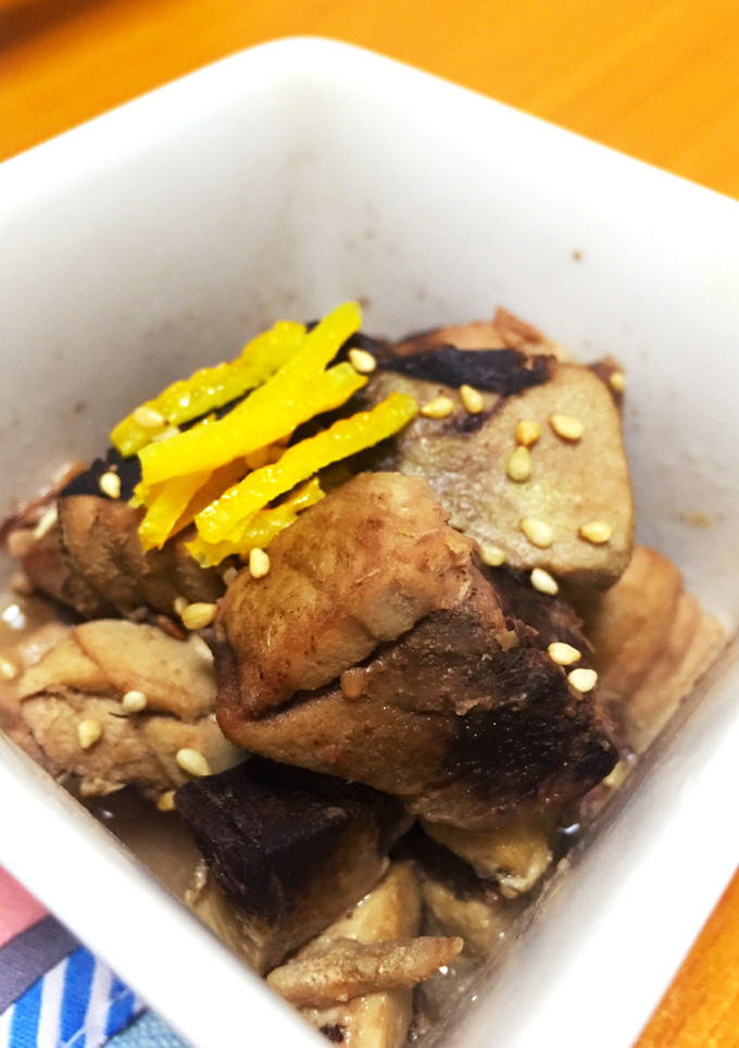 鮪の血合いの煮込み-レシピのメイン写真