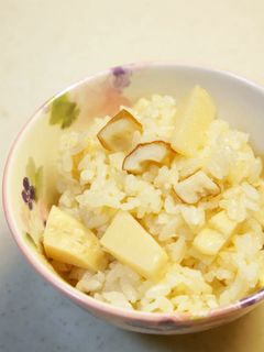 液みそで、筍とちくわの味噌炊き込みご飯-レシピのメイン写真