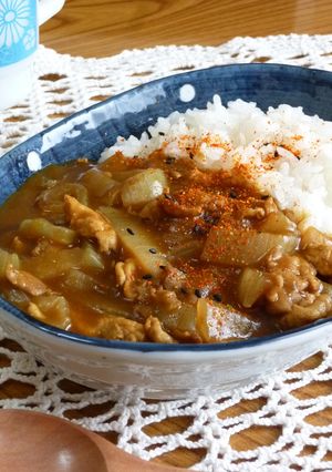 ❁新玉葱と豚肉だけの和風カレー❁-レシピのメイン写真