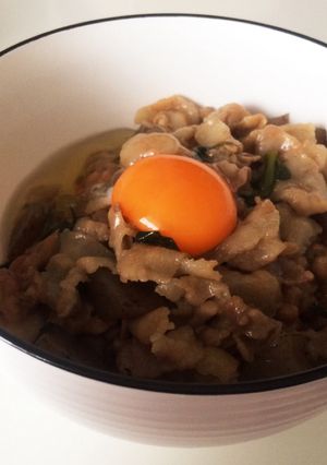 ★豚バラこんにゃくdeスタミナ丼★-レシピのメイン写真