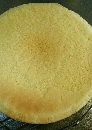 ダッチオーブンでスポンジケーキ-レシピのメイン写真