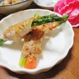 簡単☆アスパラガスと人参の豚肉みそ巻き