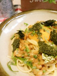 ぱぱっと!納豆スパゲッティ-レシピのメイン写真