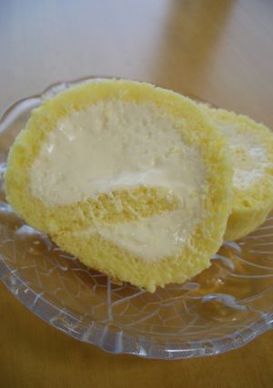 バニラムース♡ロールケーキ-レシピのメイン写真