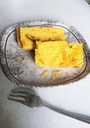 かぼちゃの煮物とおからでヘルシーケーキ-レシピのメイン写真