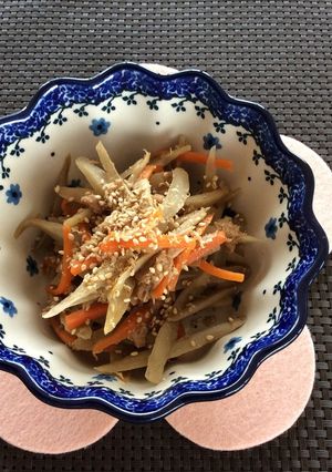 ⭐️ゴボウとツナのきんぴら-レシピのメイン写真