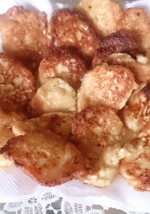 ずぼら超簡単 厚揚風豆腐の揚げ焼きおやつ-レシピのメイン写真