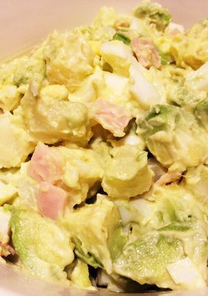 濃厚アボぽてサラダ〜わさびマヨ風味〜-レシピのメイン写真