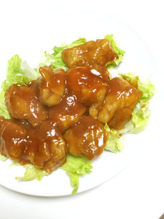 鶏もも肉のピリ辛ケチャップソース♪-レシピのメイン写真