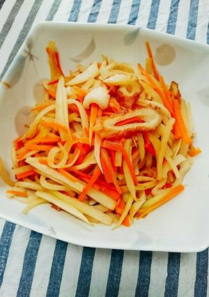 ちくわ大根◎きんぴら風-レシピのメイン写真