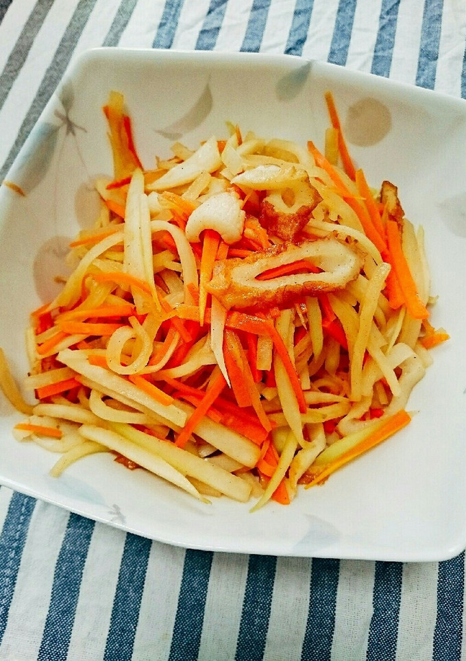 ちくわ大根◎きんぴら風-レシピのメイン写真