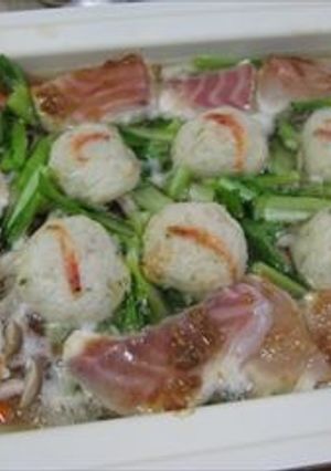 真鯛と野菜の鍋（ブルーノを使って）-レシピのメイン写真