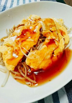 もやし◎あんかけ-レシピのメイン写真