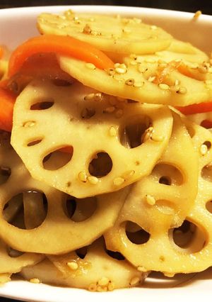 レンコンのキンピラ-レシピのメイン写真
