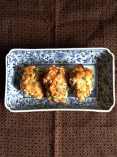 セロリ入り鶏挽肉の焼きつくね-レシピのメイン写真