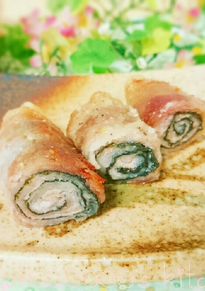簡単美味♪豚の海苔チーズ巻き焼き-レシピのメイン写真