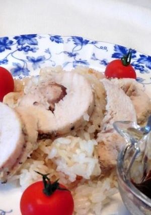みそだれソースＤＥアジア風チキンライス-レシピのメイン写真