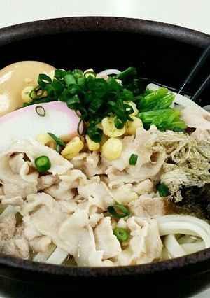 白だし豚バラうどん-レシピのメイン写真