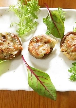 椎茸のガーリックバター焼き-レシピのメイン写真
