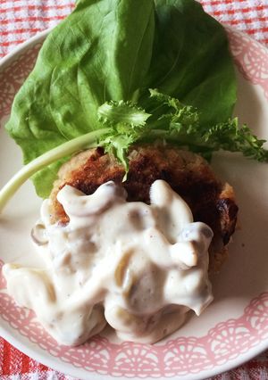 とろふわ！おからハンバーグ豆腐クリーム-レシピのメイン写真
