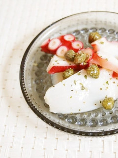 タコとケッパーの前菜-レシピのメイン写真