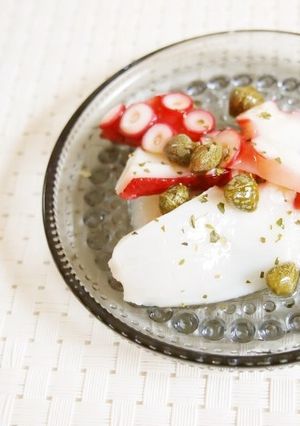 タコとケッパーの前菜-レシピのメイン写真