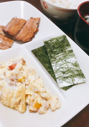 コープの冷食で簡単朝食♪-レシピのメイン写真