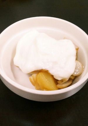 菊芋とリンゴのさっぱり煮-レシピのメイン写真