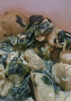 やわらか!鶏むね肉の豆乳煮-レシピのメイン写真