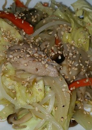 塩麹漬けせせりの野菜たぷっり炒め-レシピのメイン写真