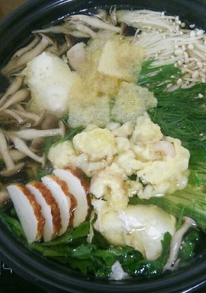 皆で鍋焼きうどん-レシピのメイン写真